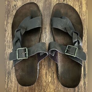 Sonoma Goods For Life Maurine Women's Leather Sandals 8.5